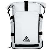 EasiCyco Floating Roll-Top Bike Daypack with Mounting Kit for Cycling, Commuting, and Outdoor Adventures White version