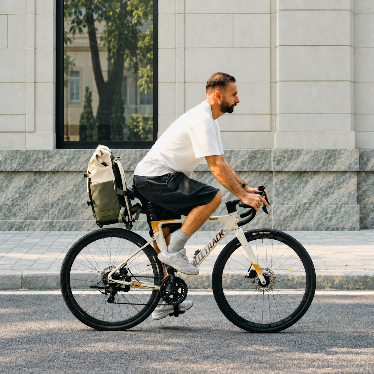 EasiCyco Floating Backpack — Fashion Roll-Top