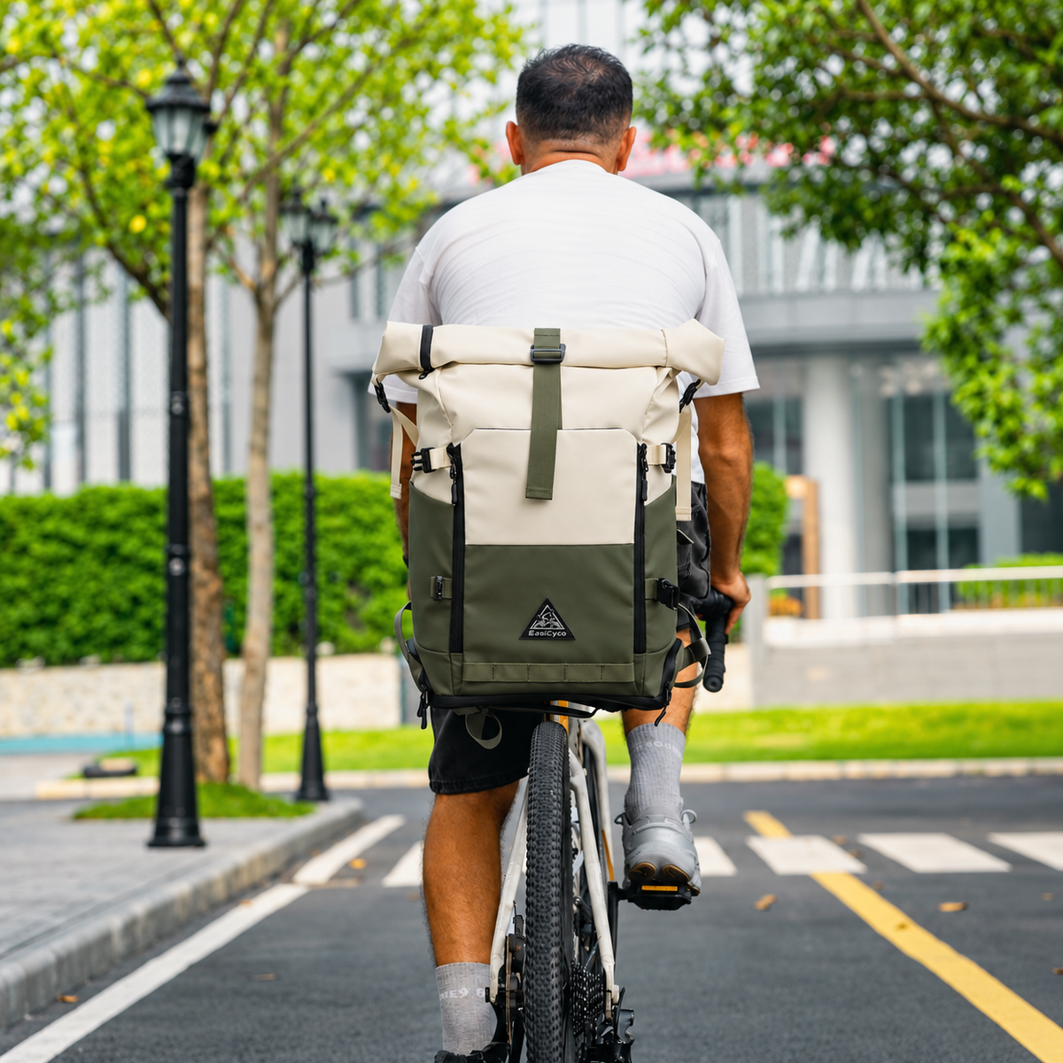 EasiCyco Floating Backpack — Fashion Roll-Top
