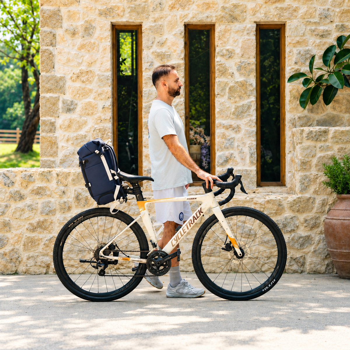 EasiCyco Floating Backpack — Fashion Roll-Top