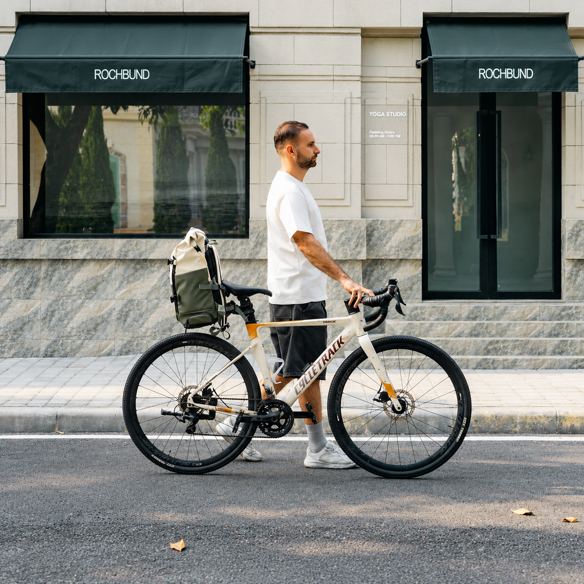 EasiCyco Floating Backpack — Fashion Roll-Top