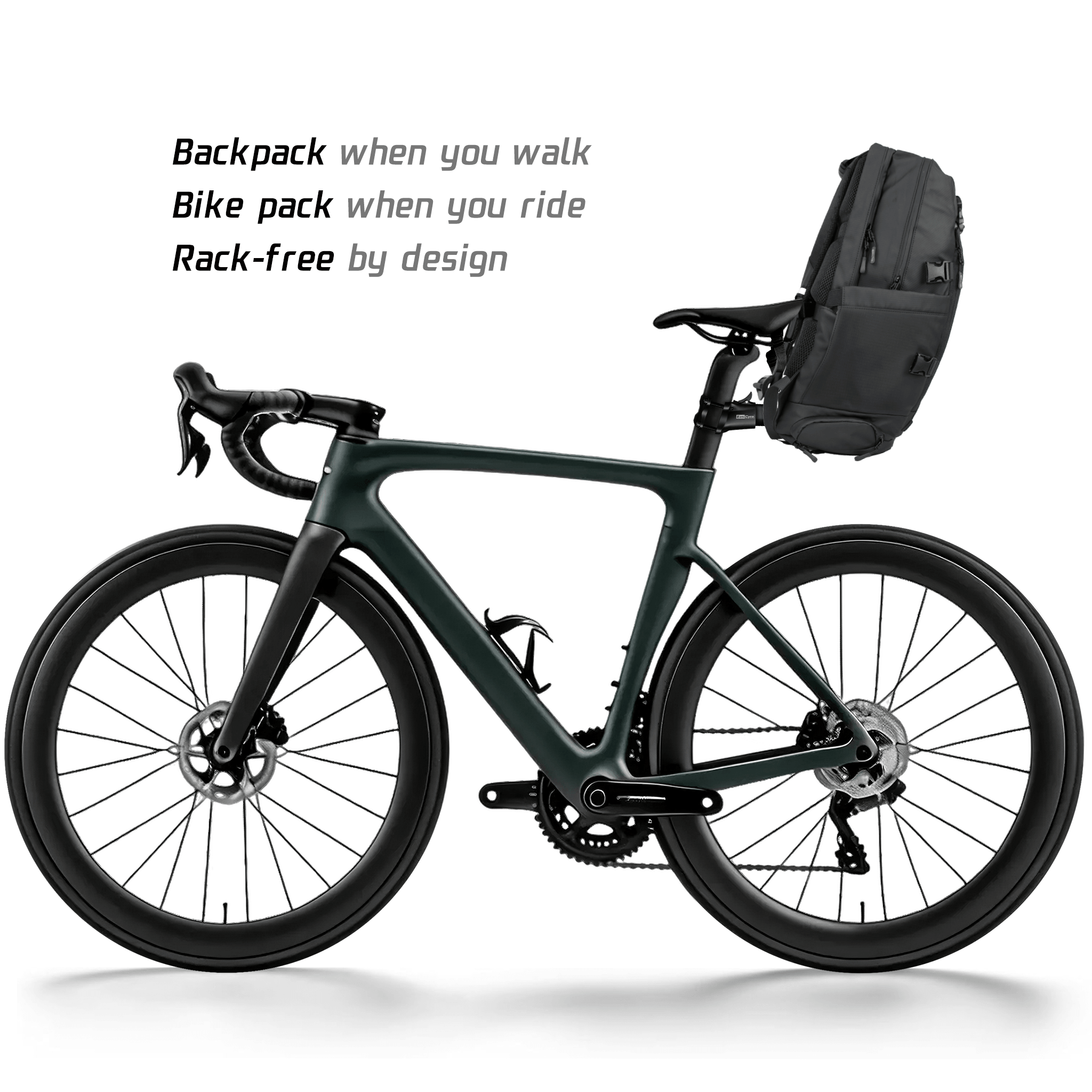 bicycle mini backpack EasiCyco Floating Mountain Bike Backpack Multi-Purpose