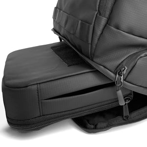 EasiCyco floating backpack with fashion roll-top design and included mounting kit