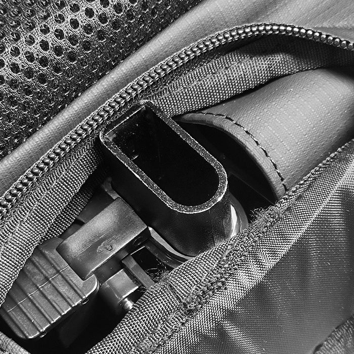 Dual-Zip Rack-Free Backpack